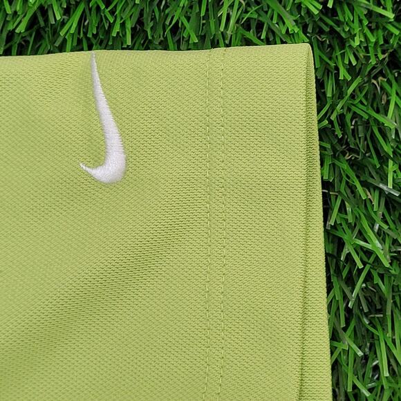 NIKE Preppy Golf Polo Shirt XL 24x30 Green Fit-Dry - Picture 8 of 11